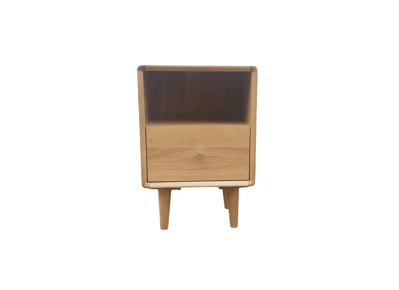 Jenson Night Stand – Oak with Soft Close Drawer