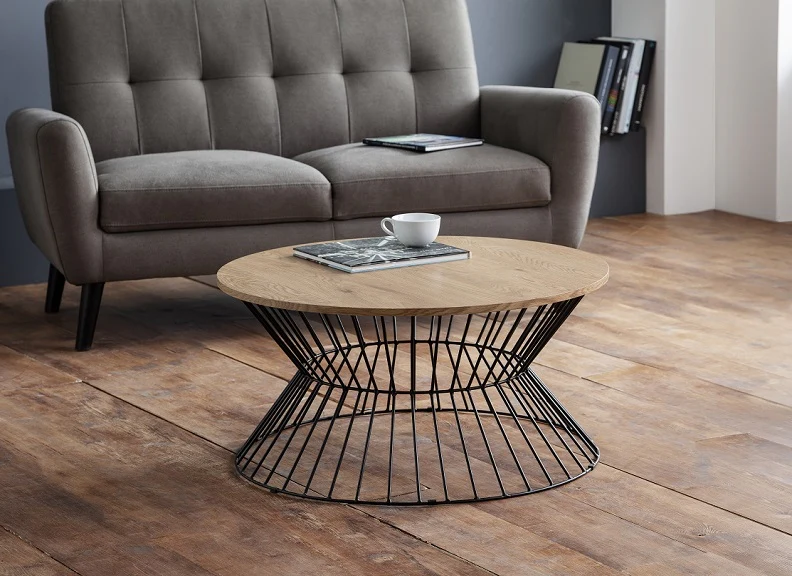 Jersey Wood & Wire Coffee Tables