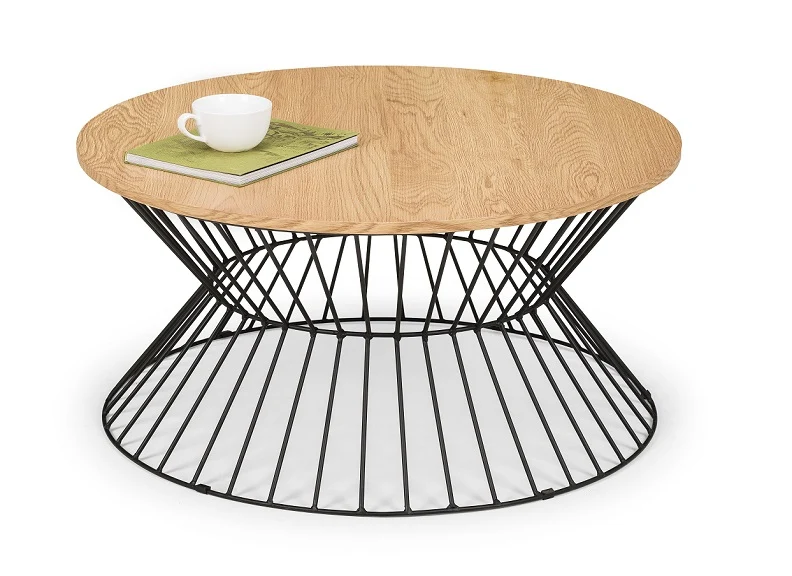 Jersey Wood & Wire Coffee Tables - Image 3
