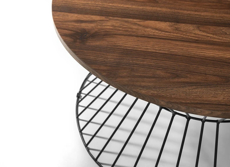 Jersey Wood & Wire Coffee Tables - Image 6