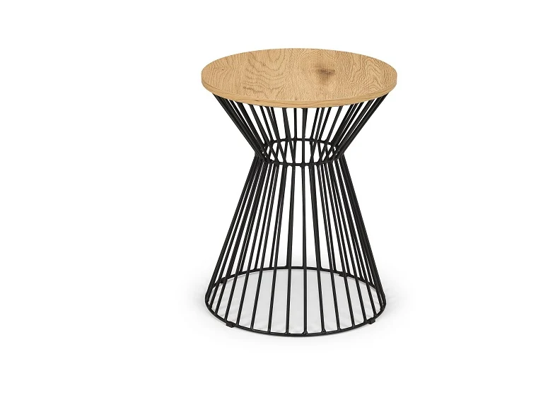 Jersey Wood & Wire Lamp Tables - Image 4