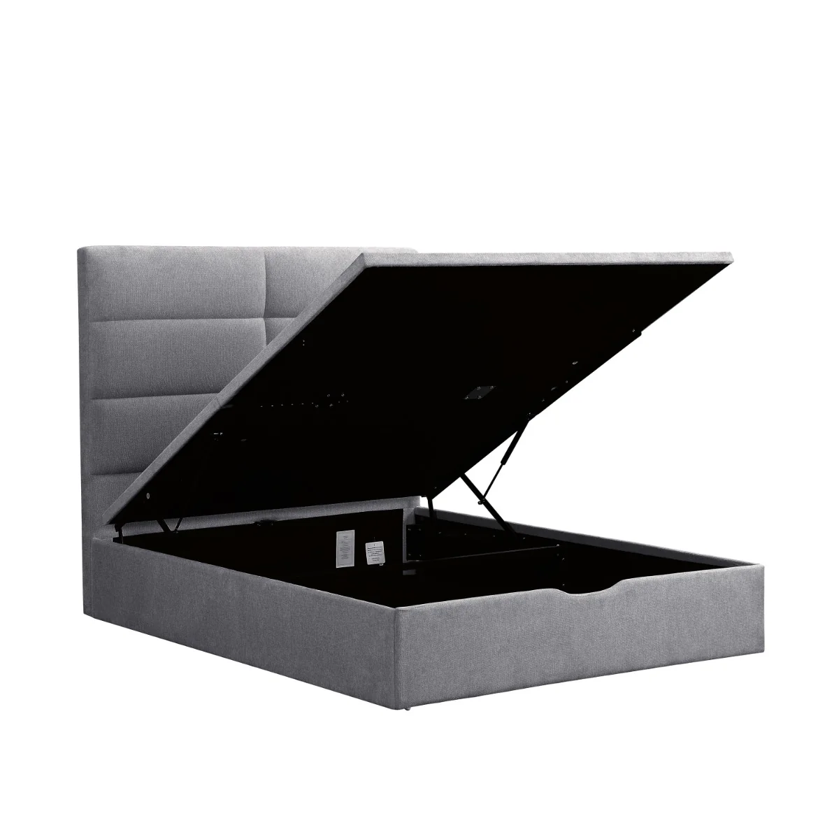 Jessica 4'6 Bed – Grey Gas Lift Storage Frame (PRE-ORDER FOR JULY) - Image 6