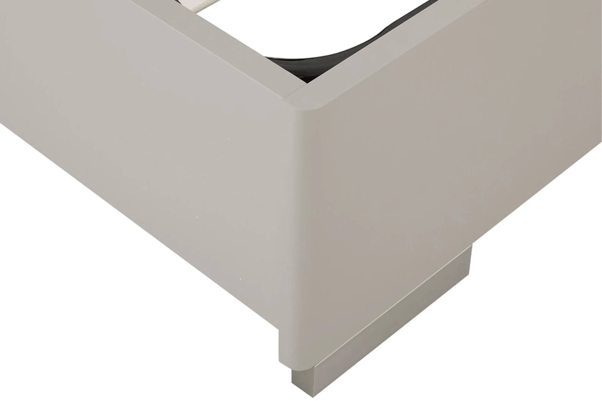 Jules 4'6 Bed – Grey Upholstered Frame with LED Lights - Image 6