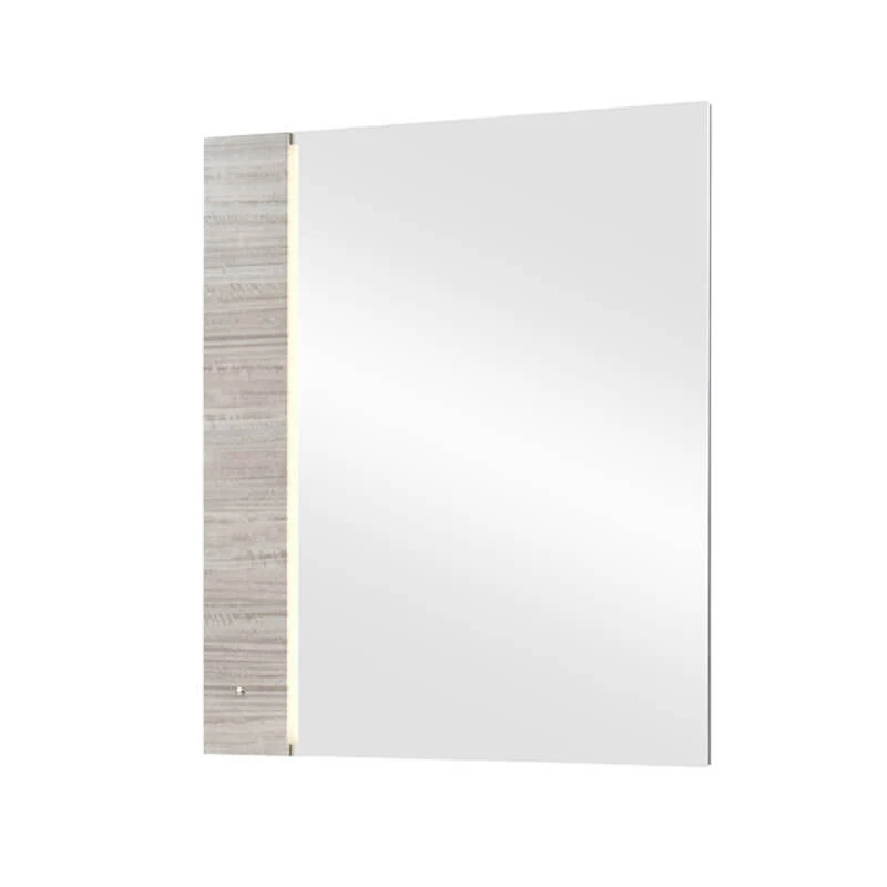 Jules Mirror – Grey Gloss Frame with LED Lighting