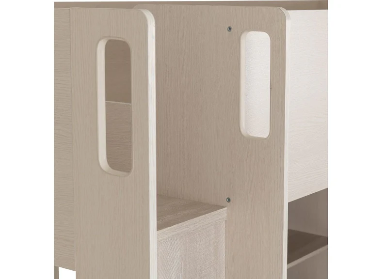 Jupiter High Sleeper – White with Integrated Storage and Desk - Image 5
