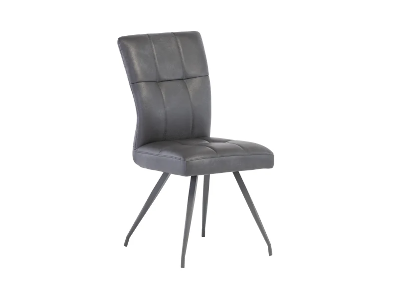 Kabana Grey PU Dining Chair - Image 4