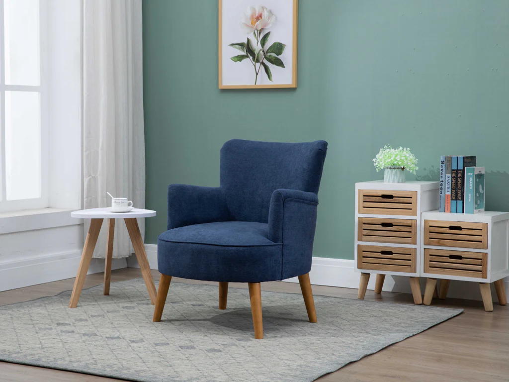 Keira Armchair Midnight Blue - Image 2