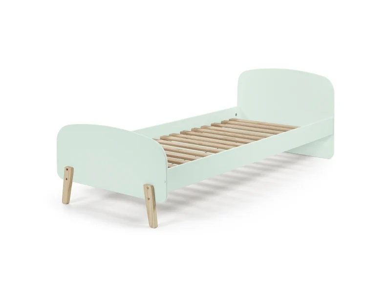 Kiddy Single Bed 90 cm – Scandinavian Pine with Optional Safety Rail - Image 17