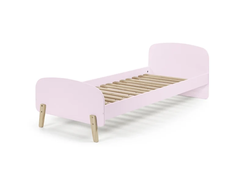 Kiddy Single Bed 90 cm – Scandinavian Pine with Optional Safety Rail - Image 5