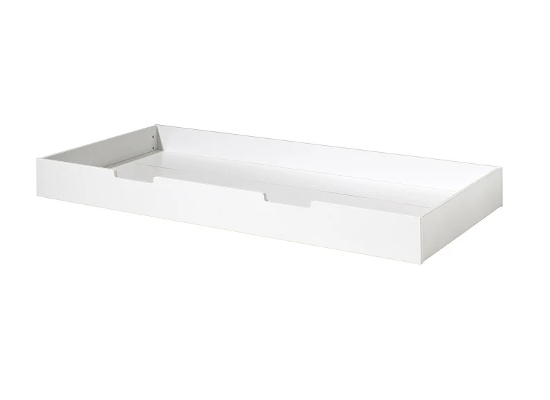 Kids Country Cottage White House Bed – White Pine with Optional Drawer - Image 5