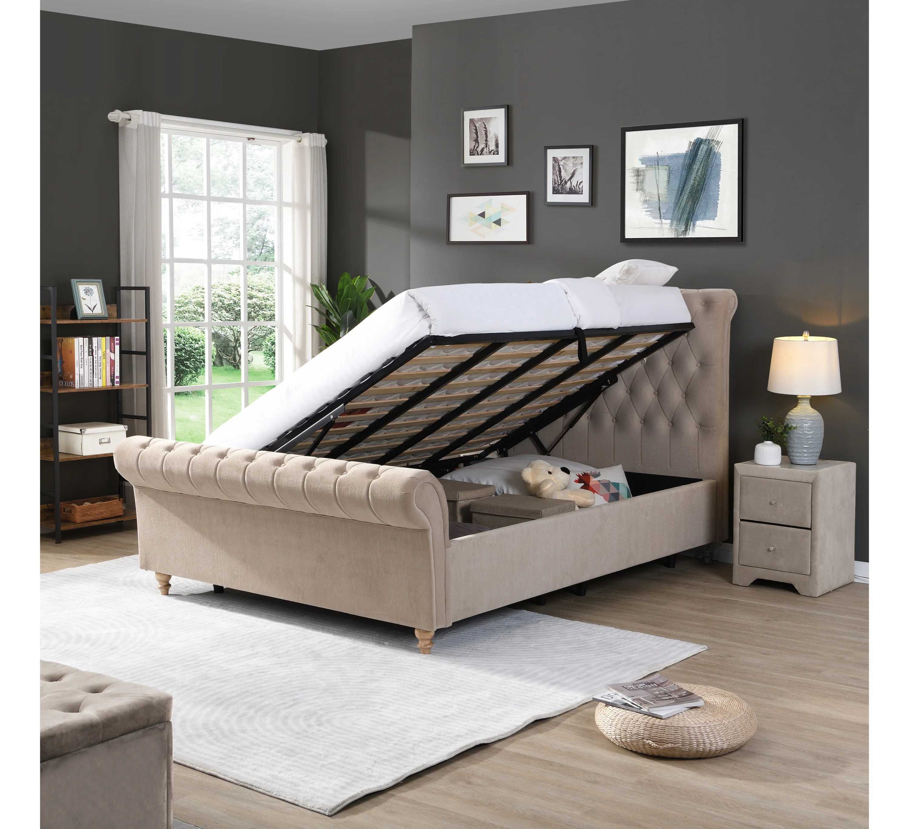 Kilkenny Gas Lift Storage Beds - Image 11