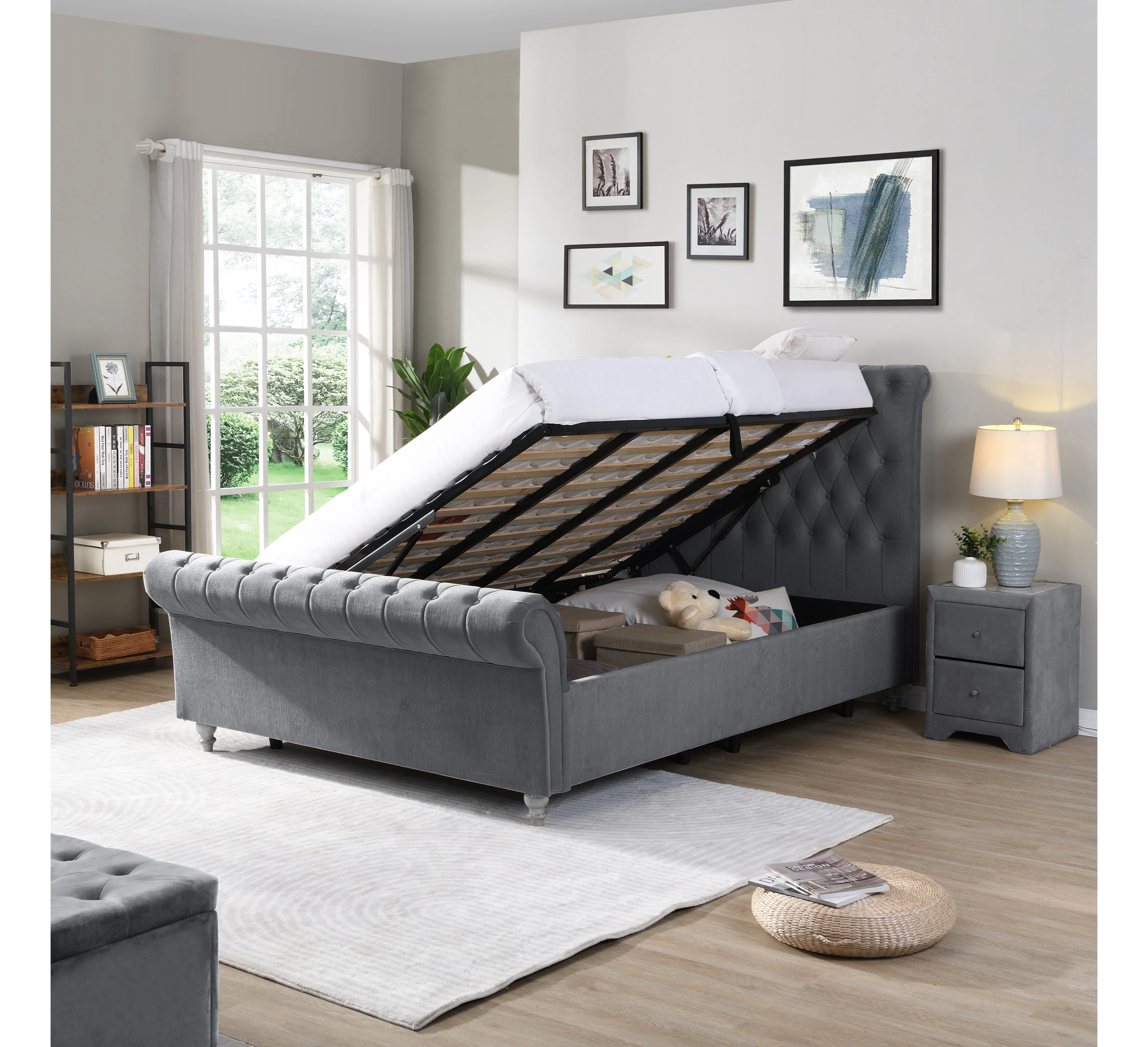 Kilkenny Gas Lift Storage Beds - Image 6