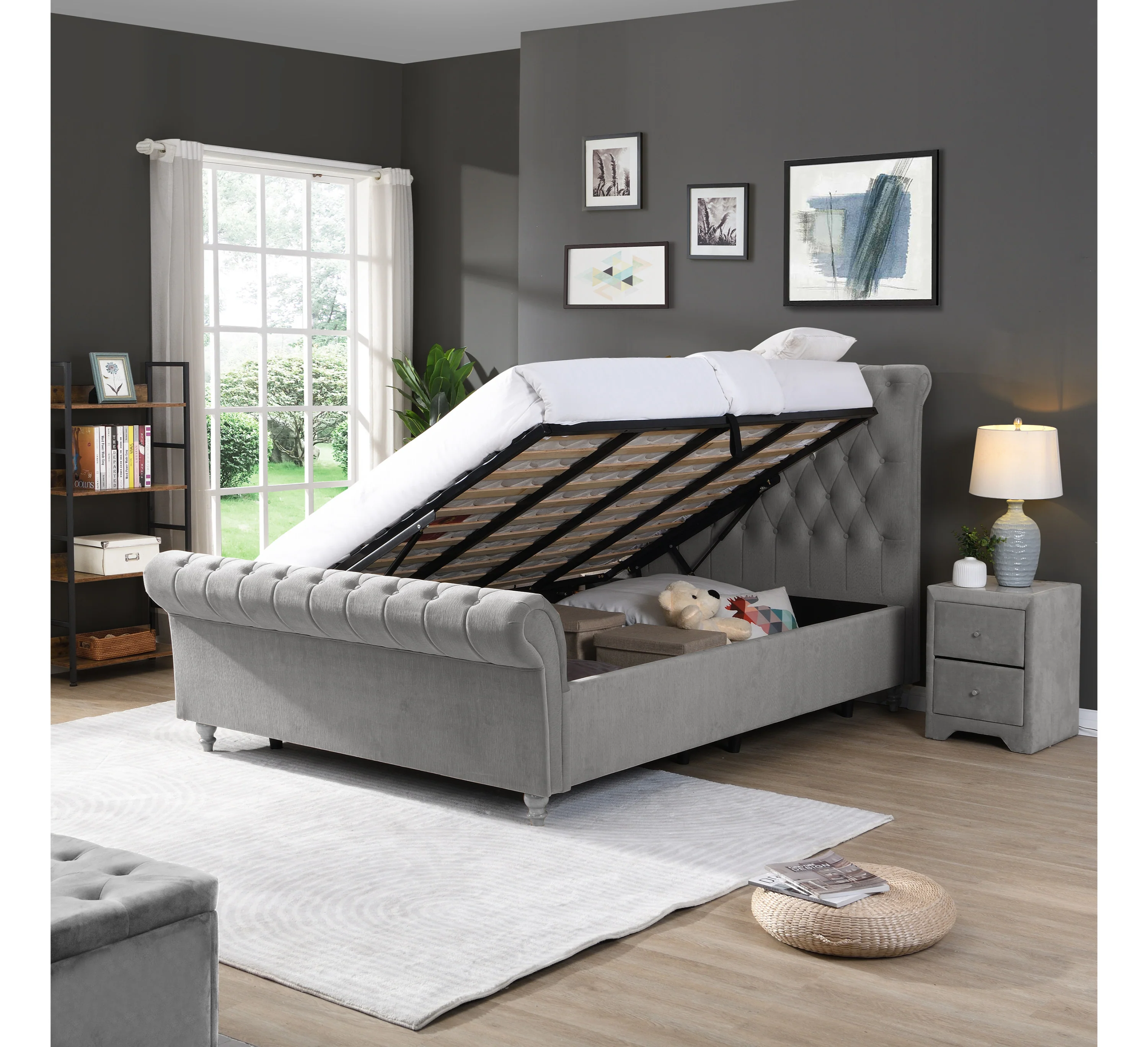 Kilkenny Gas Lift Storage Beds - Image 8