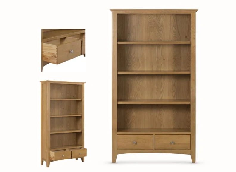 Kilkenny Oak Tall Bookcase - Image 3