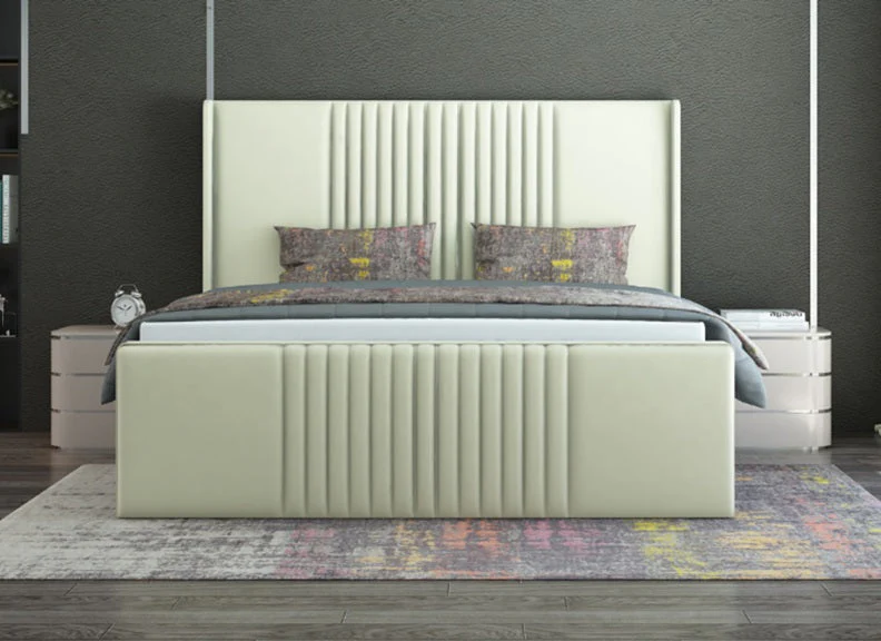 Larah 5 ft Upholstered Bed/Storage Bed – Luxury Upholstered Designer Bed Frame - Image 3