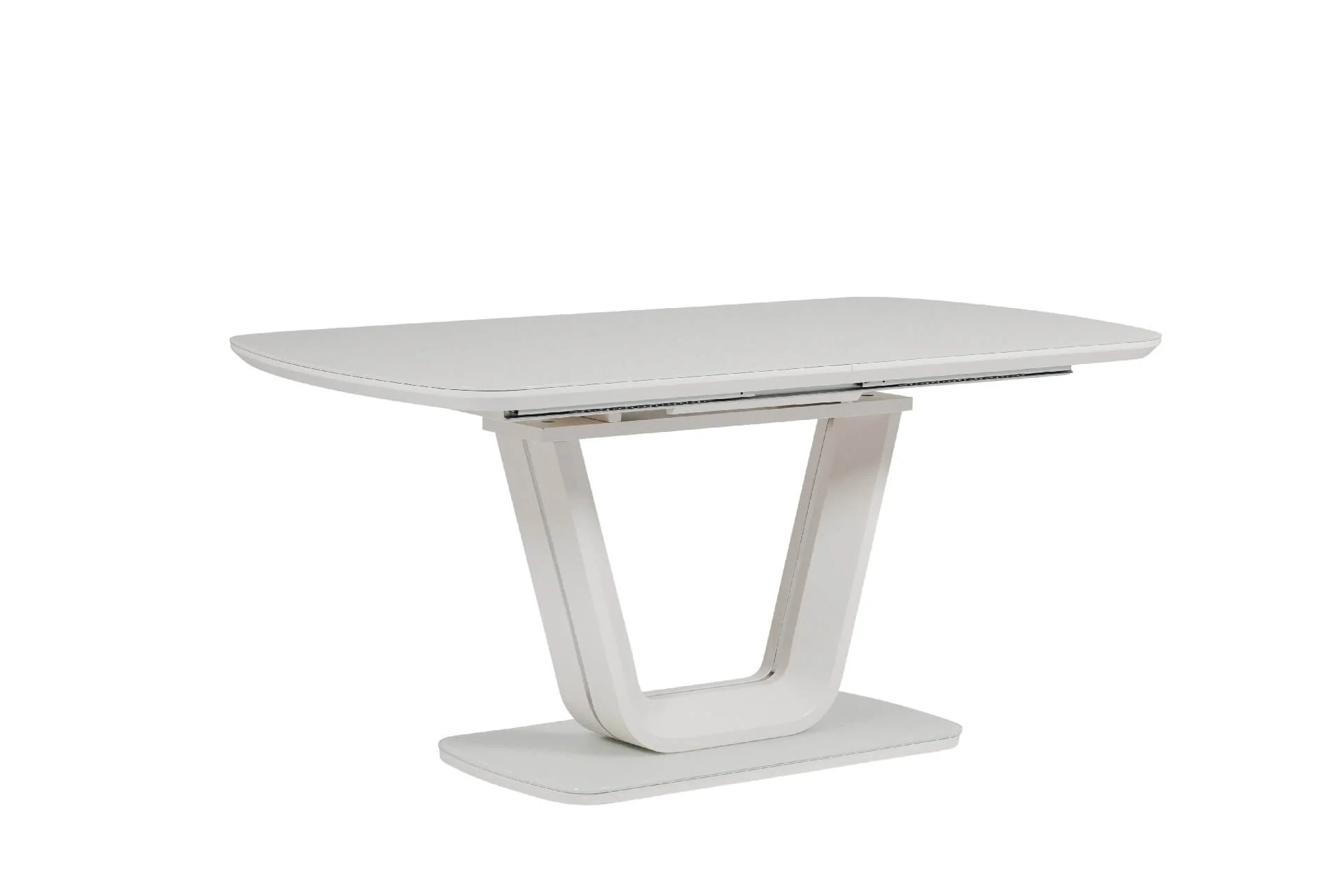 Lazzaro 160cm Dining Table – Glass Top with MDF Base - Image 12