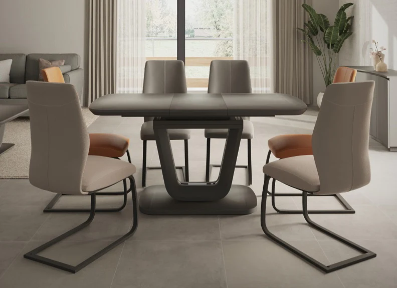Lazzaro Large Dark Grey Dining Sets - Image 7