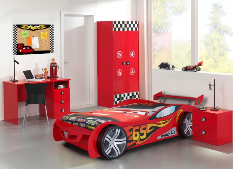 Lemans Racing Car Bed W/Optional Monza Bedside - Image 2