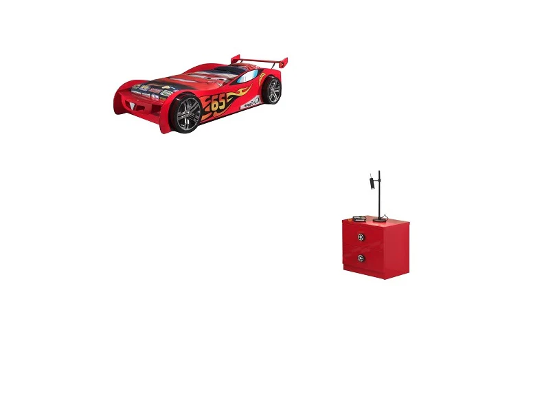 Lemans Racing Car Bed W/Optional Monza Bedside - Image 6