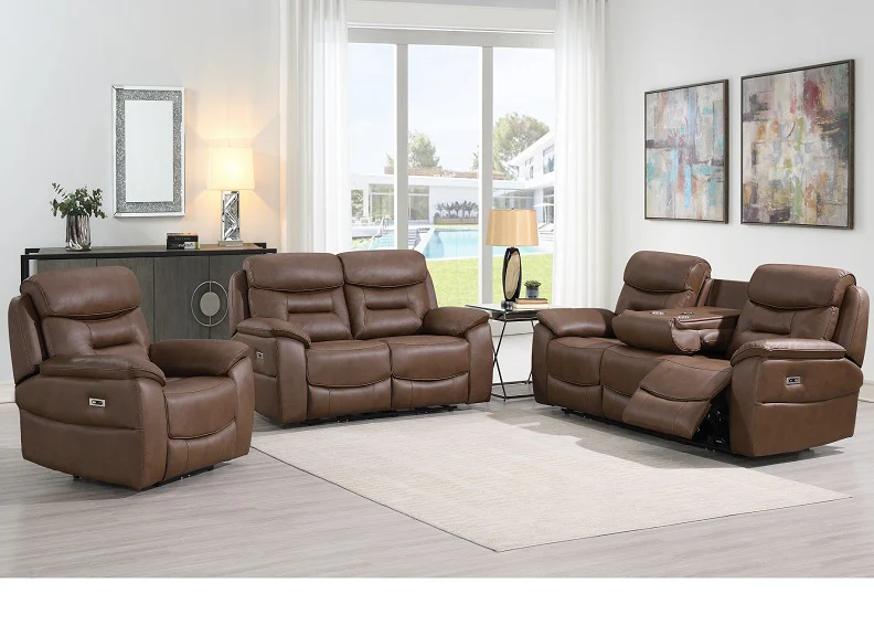 Leroy Grey Powered 3PP+2PP+PP Suite – Electric Recliners with USB Ports - Image 10
