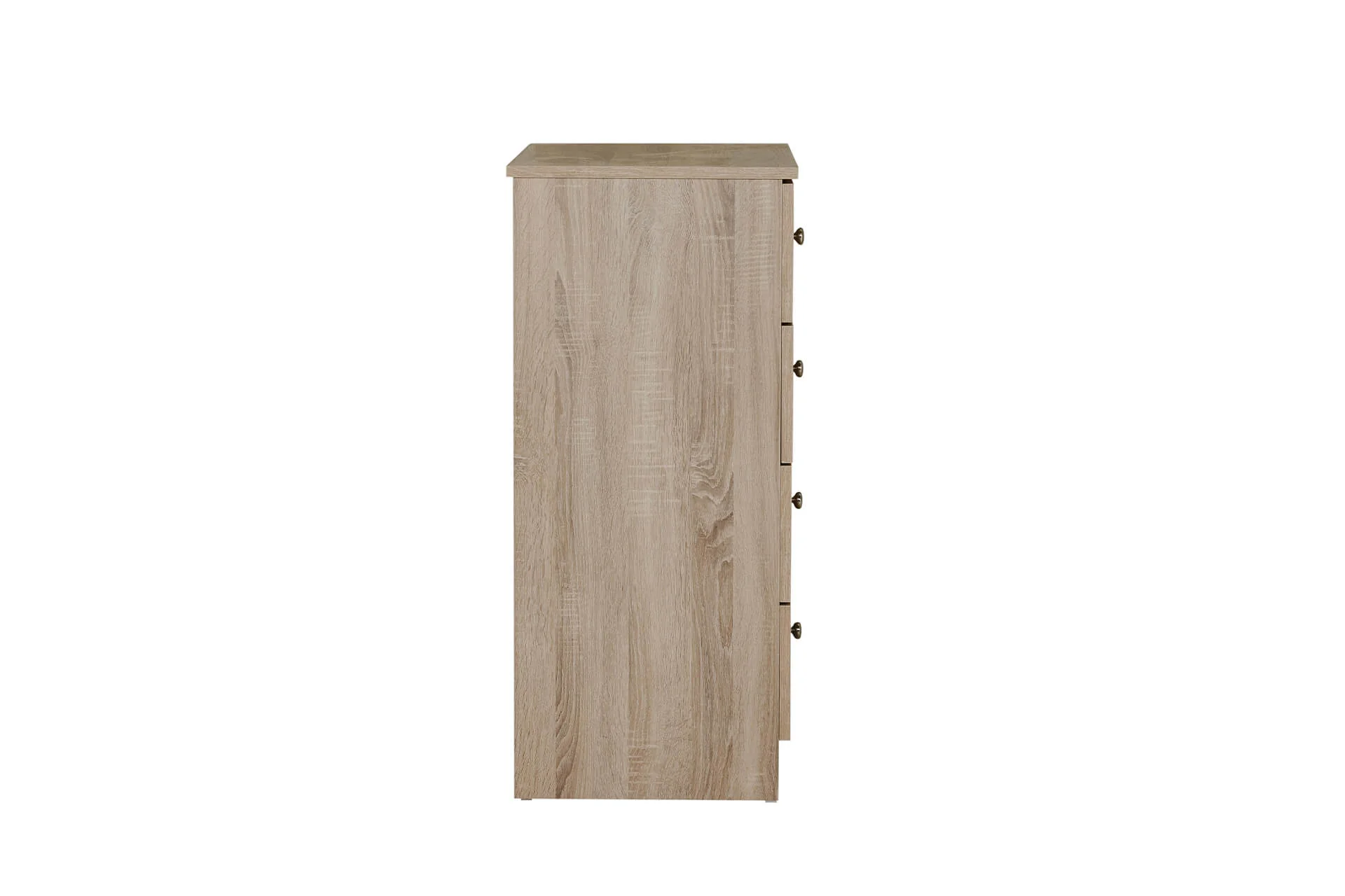 Levi 4 Drawer Chest – Oak Finish Fully Assembled 1000mm - Image 7