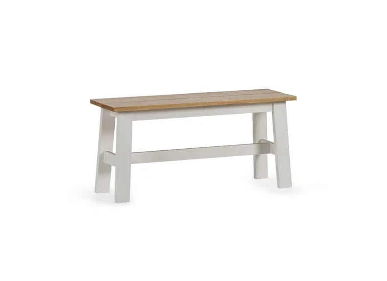 Linwood White Dining Bench (Pre-Order Only) - Image 2