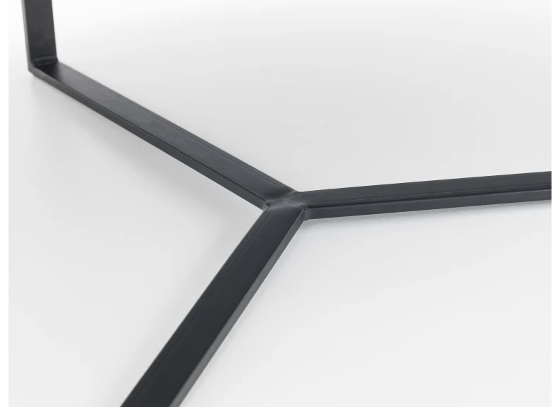 Loft Smoked Glass Coffee Table - Image 4