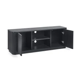 Louis Black Fluted TV Unit - Image 10