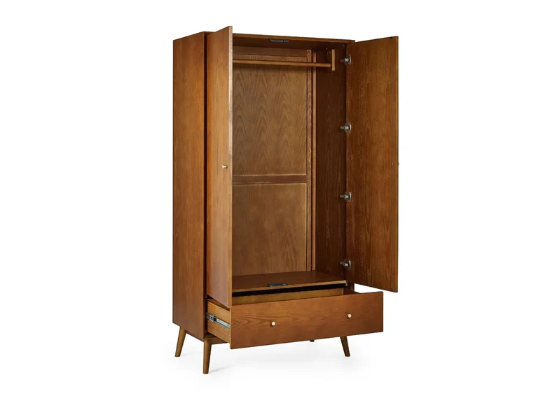 Sleek Lowry Two Door Wardrobe for Stylish Storage - Image 2