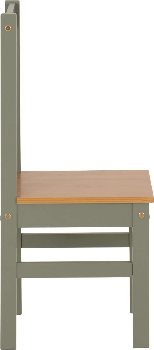 Ludlow Green/Oak Dining Set with 4 Chairs - Image 11