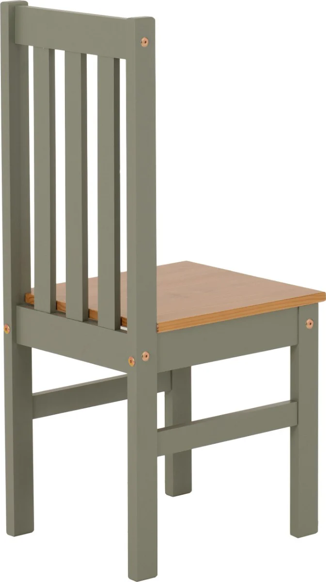 Ludlow Green/Oak Dining Set with 4 Chairs - Image 12