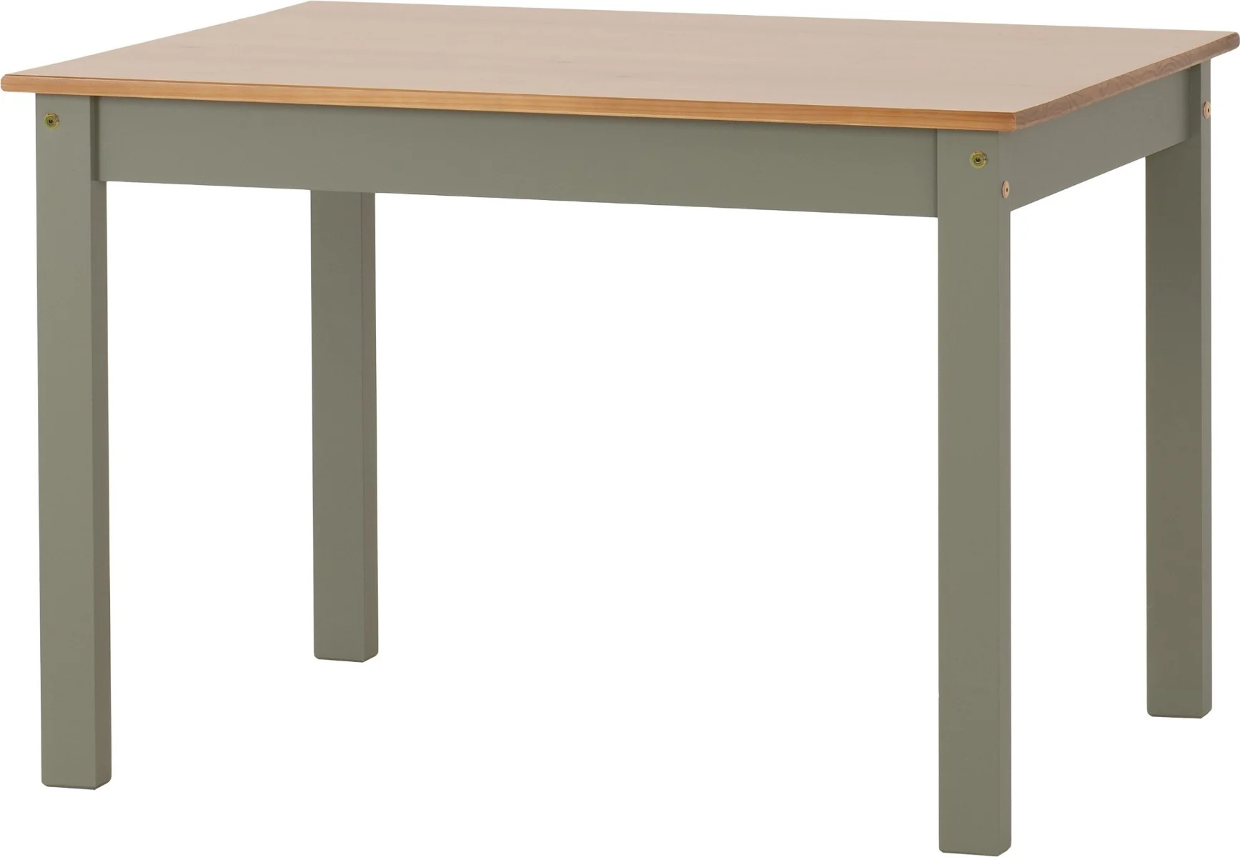 Ludlow Green/Oak Dining Set with 4 Chairs - Image 4