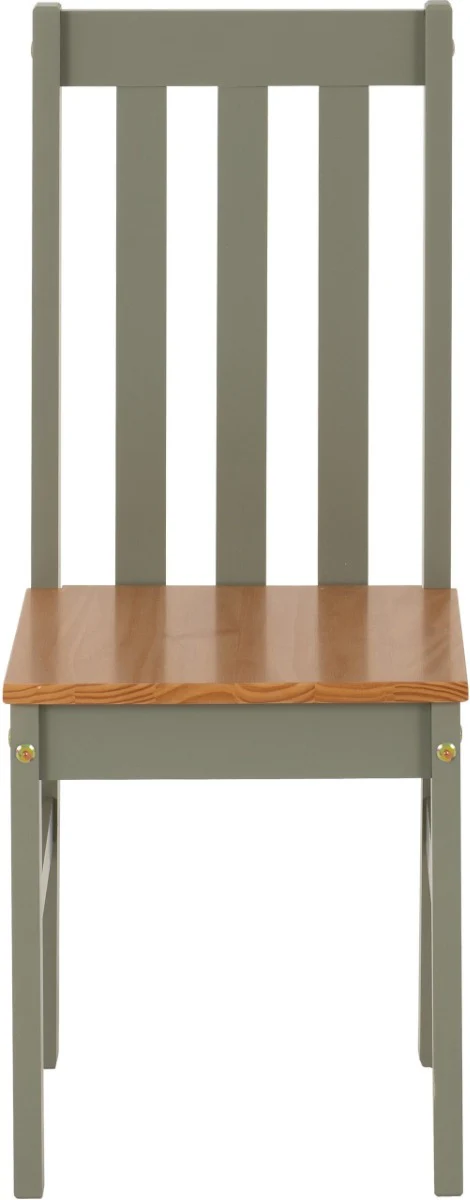 Ludlow Green/Oak Dining Set with 4 Chairs - Image 9