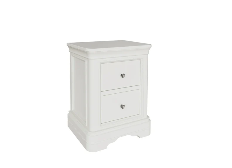 Mabel Bone Bedside – Two Drawer Design - Image 2
