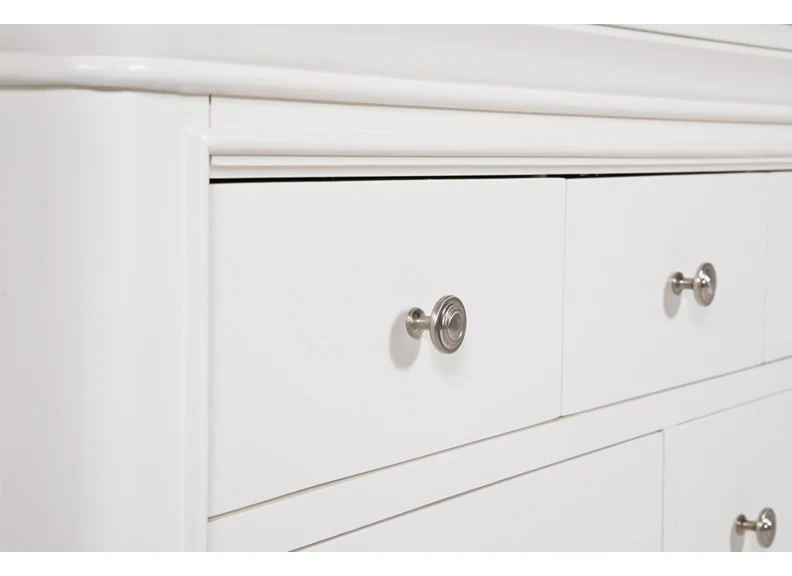 Mabel Bone Seven Drawer Dressing Chest - Image 4
