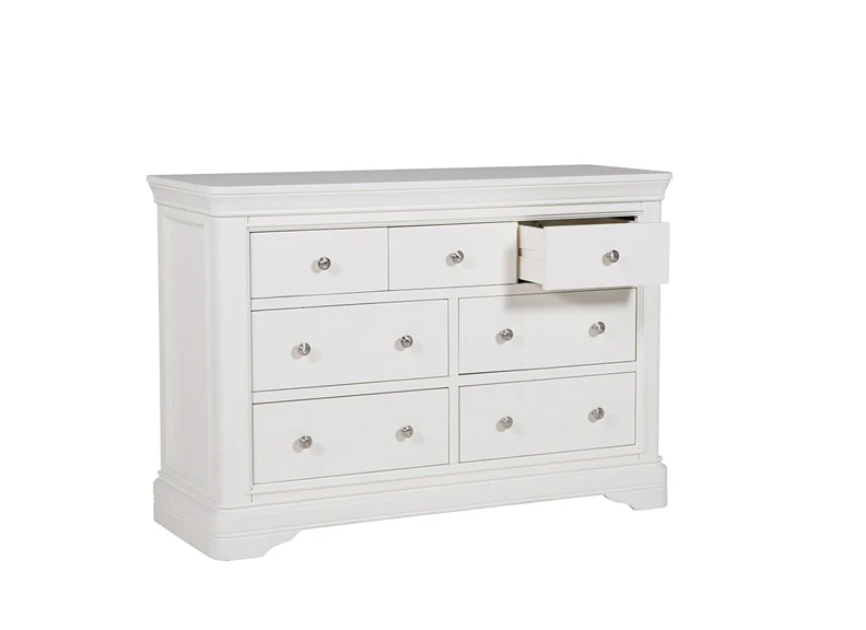Mabel Bone Seven Drawer Dressing Chest - Image 9