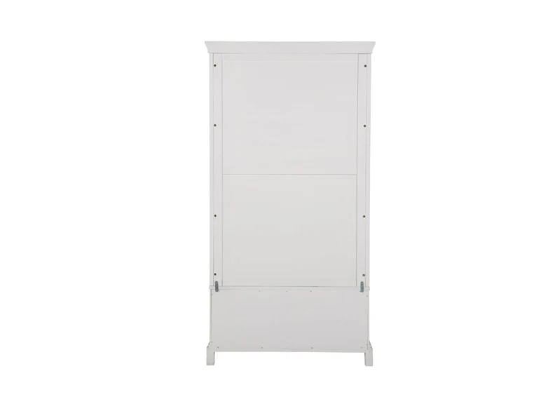 Mabel Bone Two Door Wardrobe - Image 4