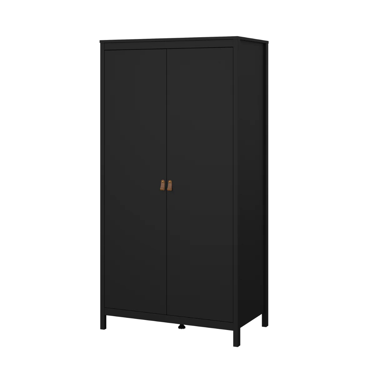 Madrid 2 Door Wardrobe - Black