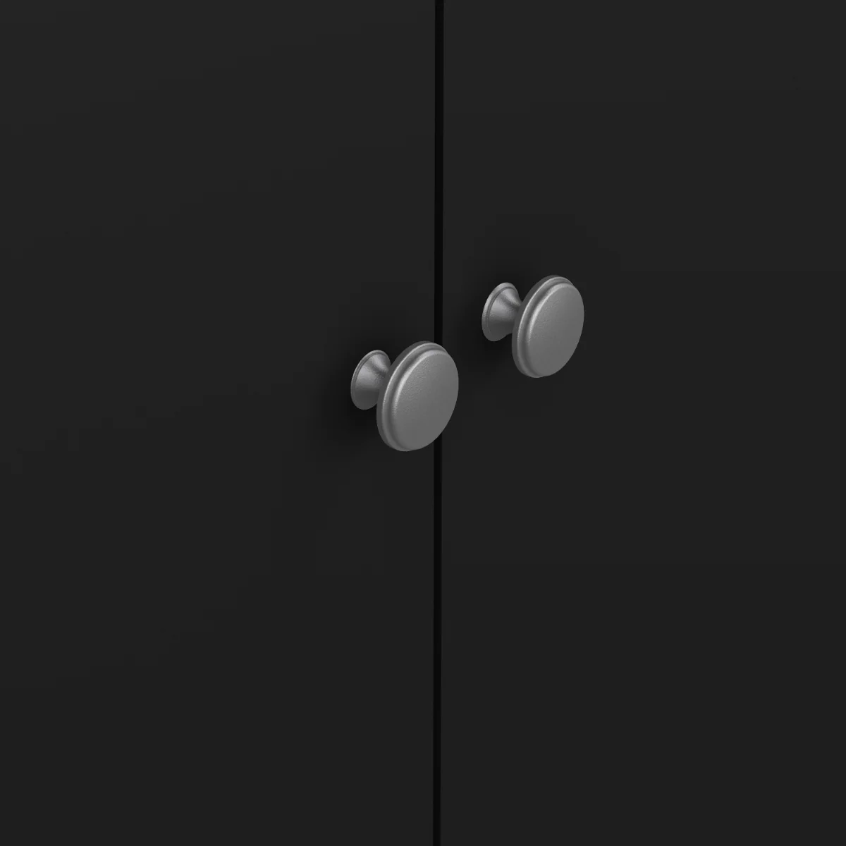 Madrid 3 Door Wardrobe – Black with Matt Finish - Image 8