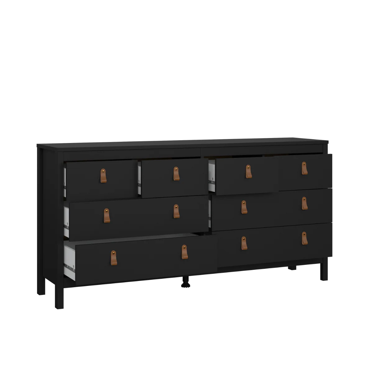 Madrid 4 Over 4 Chest – Black Matt Finish - Image 3
