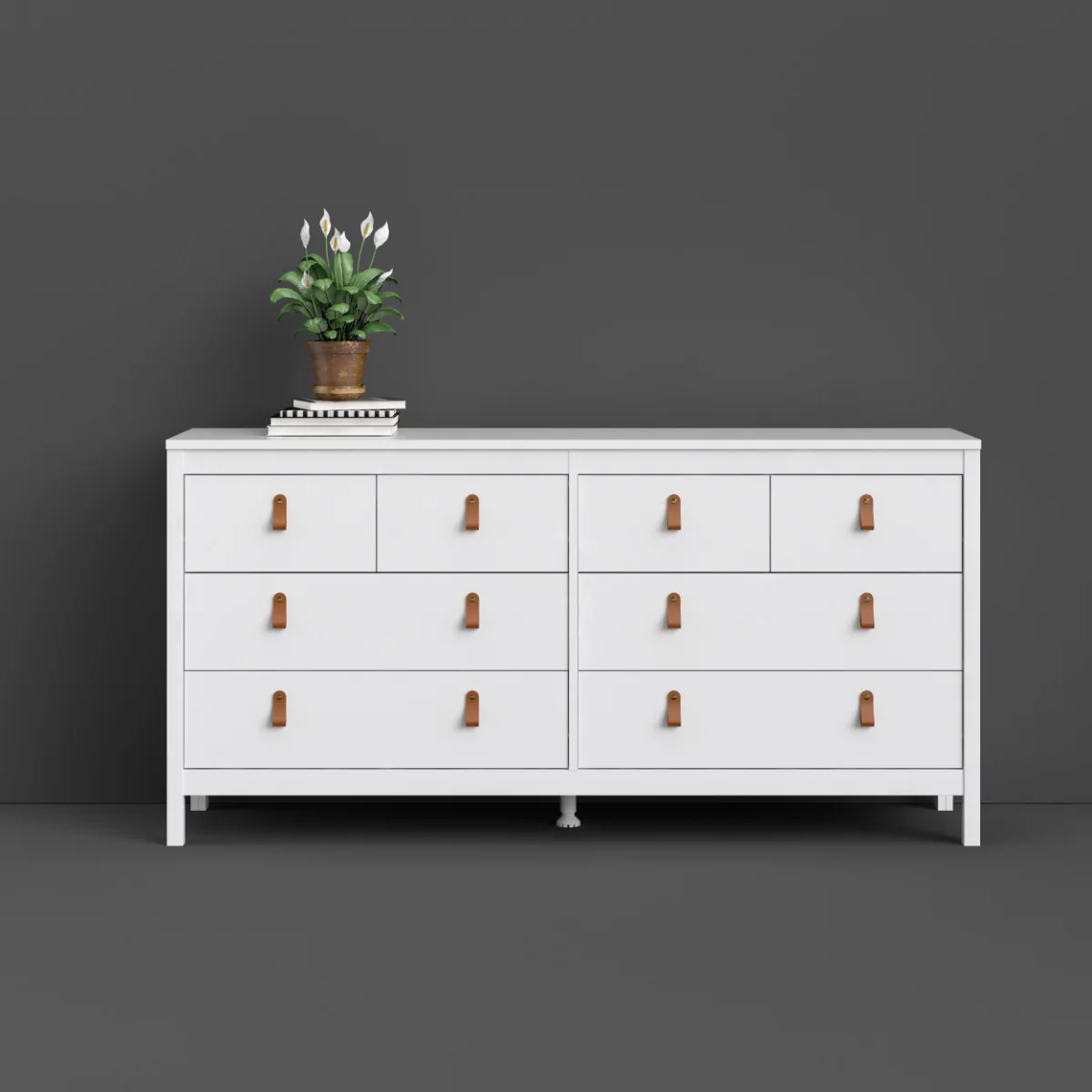 Madrid 4 Over 4 Chest - White - Image 3