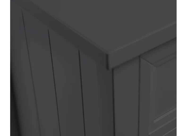 Maine Anthracite Three Drawer Chest - Image 2