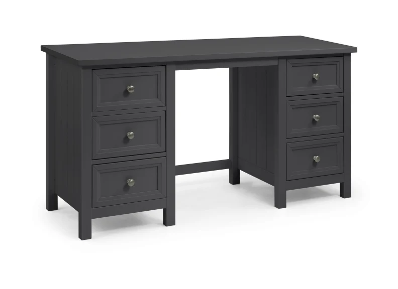Maine Anthracite Dressing Table W/Optional Extras - Image 5
