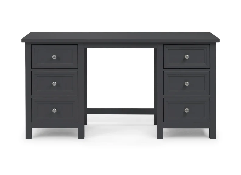 Maine Anthracite Dressing Table W/Optional Extras - Image 9