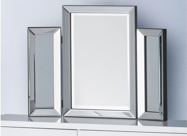 Maine Dove Grey Dressing Table W/Optional Extras - Image 5