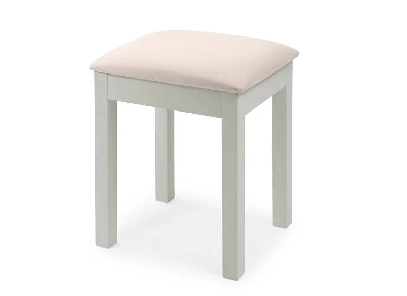 Maine Dove Grey Dressing Table W/Optional Extras - Image 6