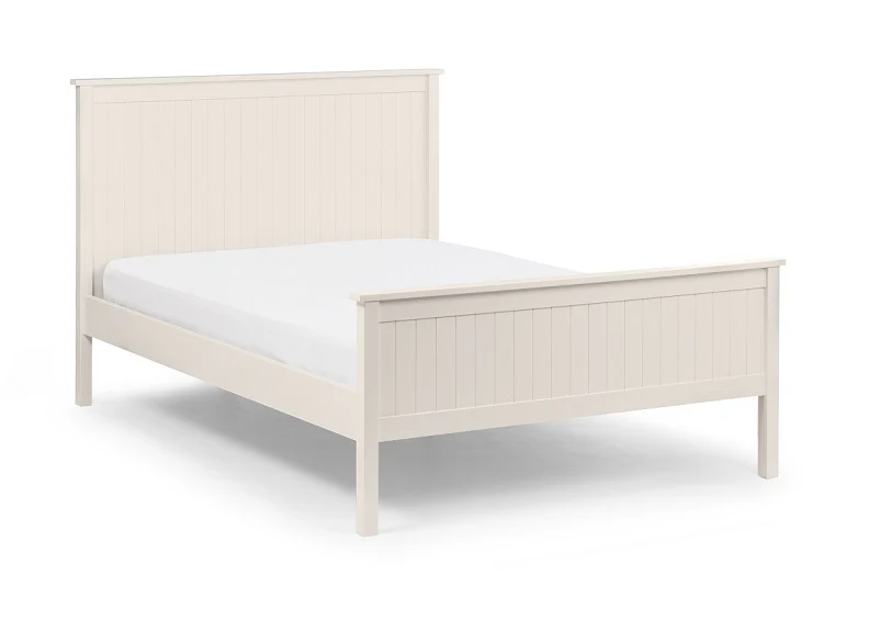 Maine Surf White Bed Frame – New England Style - Image 2