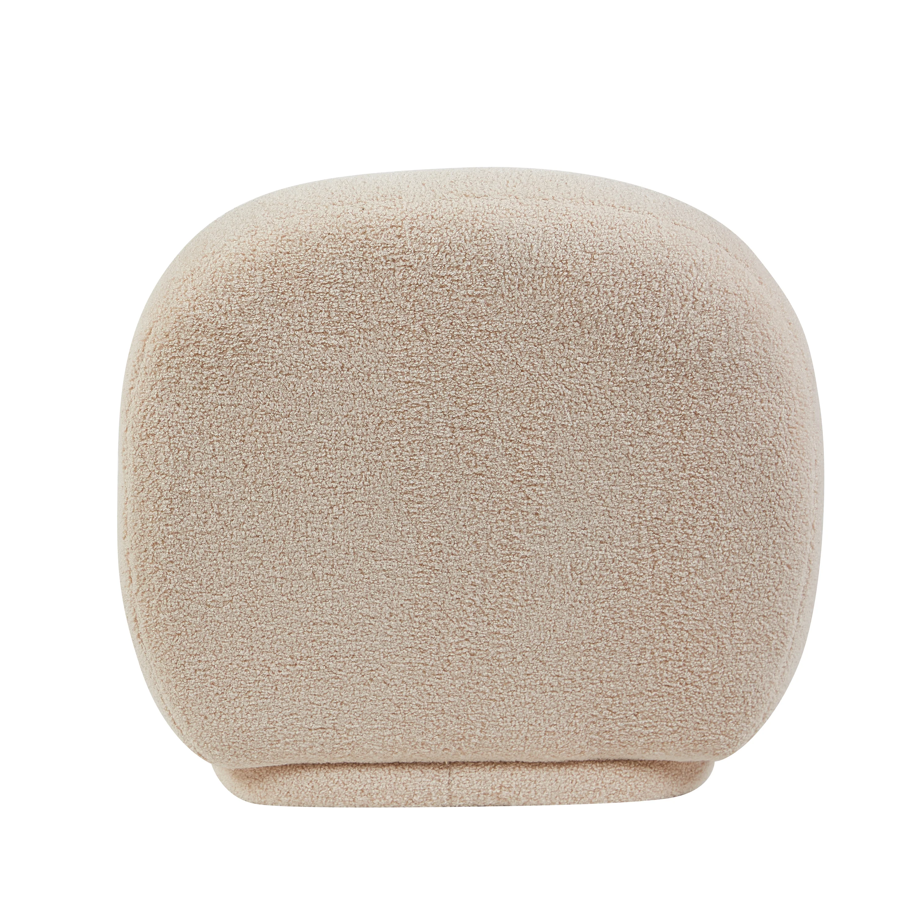 Maisie Chair – Fawn Accent with Sculptural Design - Image 5