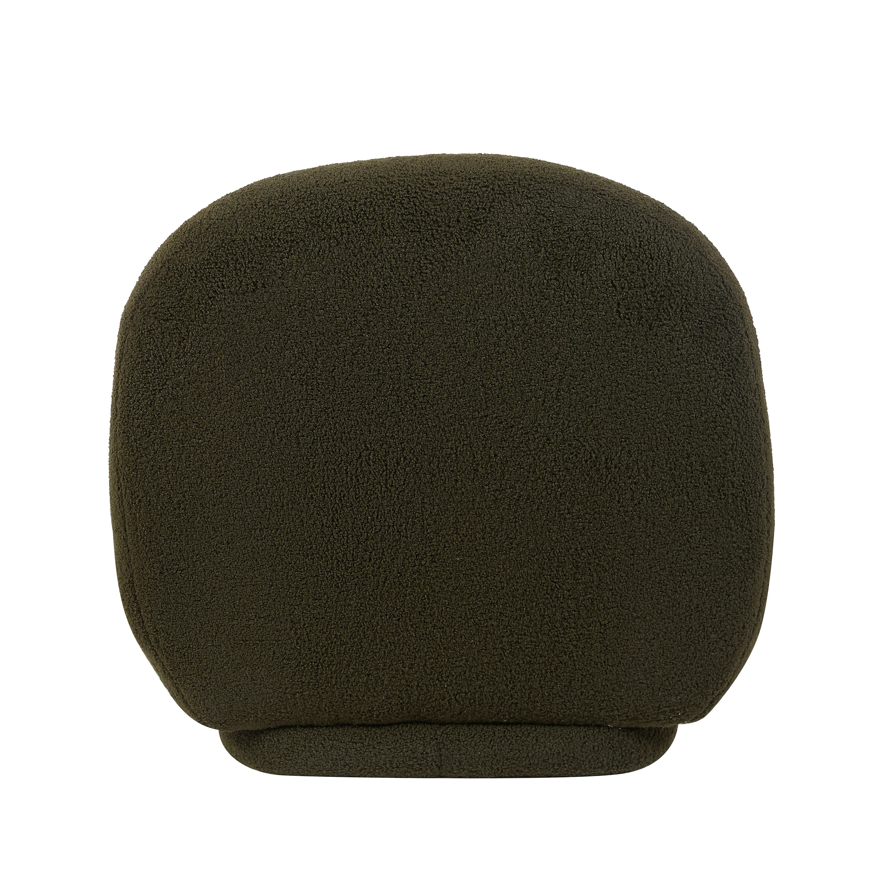 Maisie Chair – Green Accent with Sculptural Design - Image 5