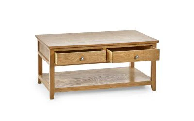 Mallory Coffee Table with 2 Drawers - Stylish Centerpiece for Your Living Room - Image 5